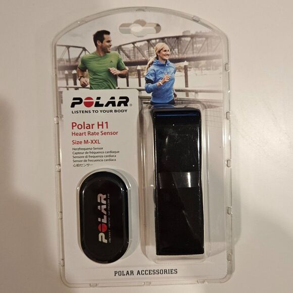 NIB Polar H1 Heart Rate Sensor with Strap, Size M-XXL - Picture 1 of 5